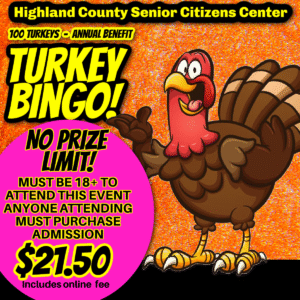 100 Turkey Bingo: Let's Win Some Turkeys! 2025