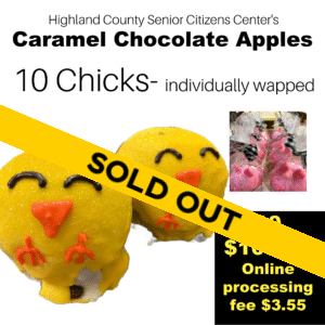 10 Caramel Chocolate Apples Limited Edition Fair Friends: The Chick
