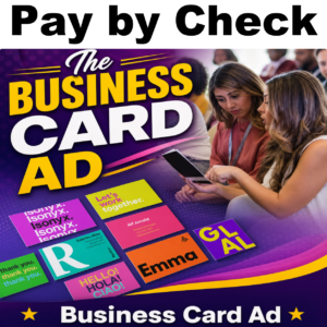 Program Ad: Pay by check Senior Expo 2026
